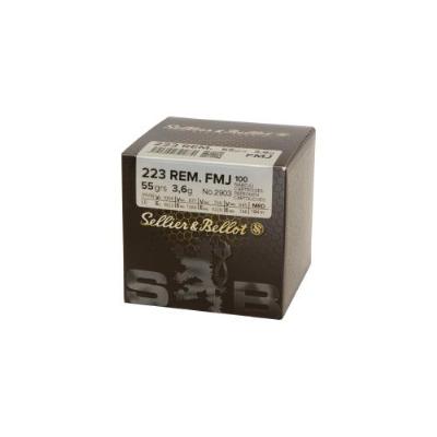 Sellier & Bellot 223 Remington 3,56g/55gr VM 100Stk. - image