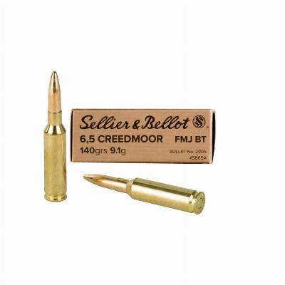 Sellier & Bellot 6,5 Creedmoor FMJBT 9.1g/140gr - image