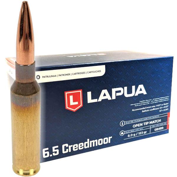 LAPUA 6,5 Creedmoor OTM SCENAR 8g/123gr 50Stk.