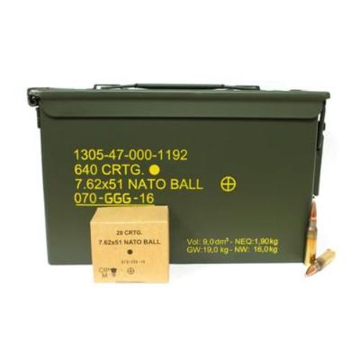 GGG 308 Winchester FMJ in M2A1 Box 9,5g/147gr 640Stk. - image