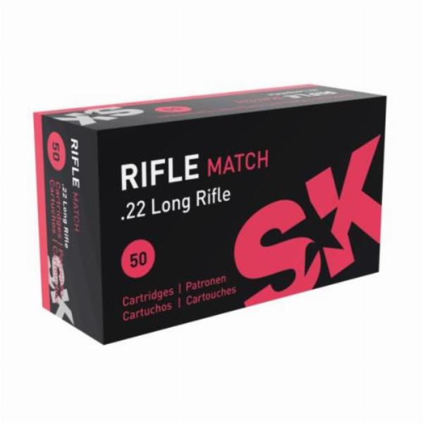 SK .22lr Rifle Match 40gr 50Stk.