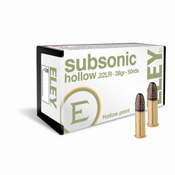ELEY .22lr Subsonic 38gr 50Stk