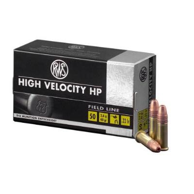 RWS .22lr High Velocity HP 2,6g/40gr Field Line 50Stk. - image