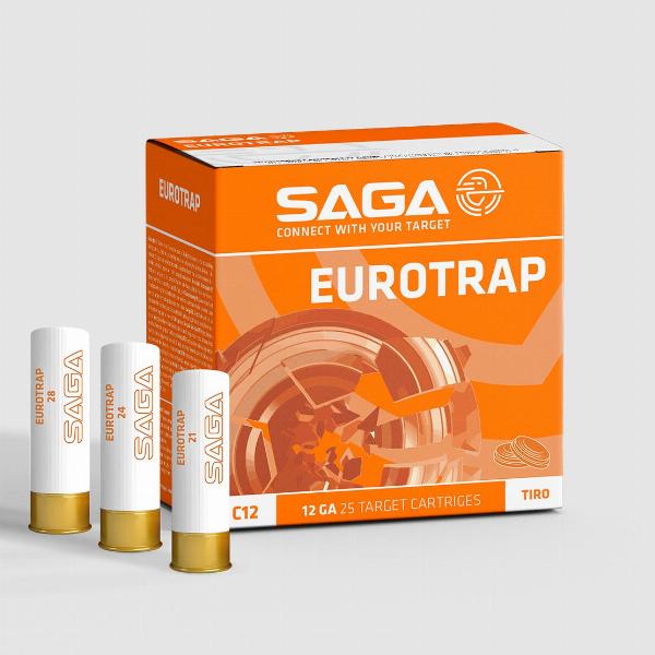 SAGA Eurotrap Steel 24g 12/70 7 25Stk.