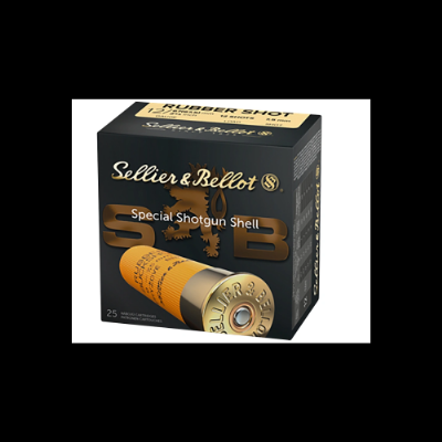 Sellier & Bellot 12/67,5 Gummischrot 12X7,5mm 25Stk. - image