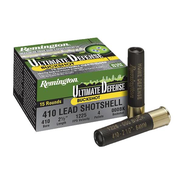 Remington .410 Ultimate Defense 000 Buckshot 15Stk.