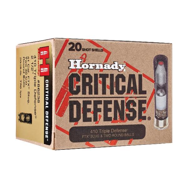 Hornady 410 Triple Defrense 20 Stk.