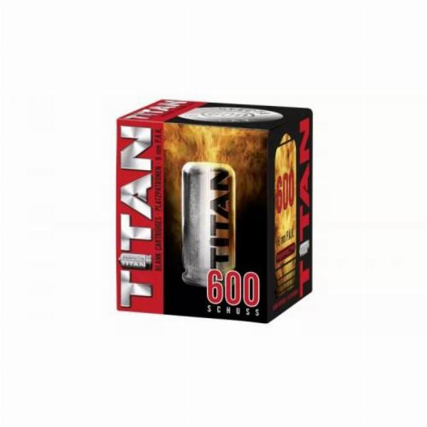 Perfecta Titan 9mm P.A.K. Platzpatronen, 600Stk.