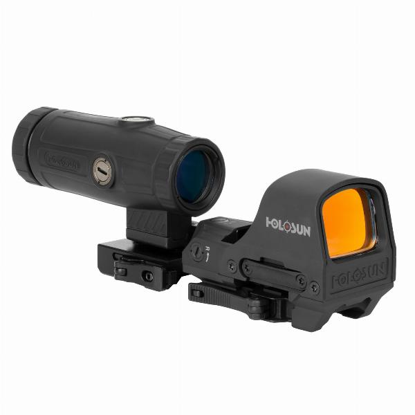 Holosun HS510C Solar Red Circle Dot Sight Combo with HM3X