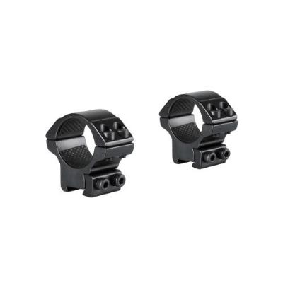 HAWKE Montageringe Match 9-11mm, 1inch, Low, Double Screw - image