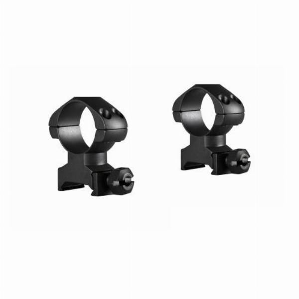 HAWKE Precision Steel Montageringe Weaver, 1inch, High