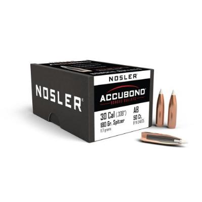 Nosler Geschosse 7,62/.30 180gr AccuBond 50Stk. - image