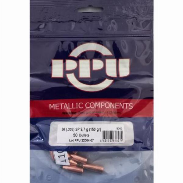 PPU Geschosse 7,62/.30 150gr SP 50Stk.