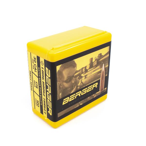 BERGER Geschosse 7,62/.30 175gr Long Range Target 100 Stk.