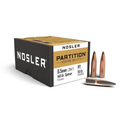 Nosler Geschosse 6,5mm/.264 140gr Partition 50Stk. - image