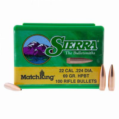 Sierra Geschosse 5,6mm/.224 69gr Tipped Matchking 500 Stk. - image