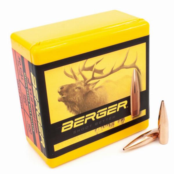 BERGER Geschosse 7,62/.30 190gr VLD Hunting 100 Stk.