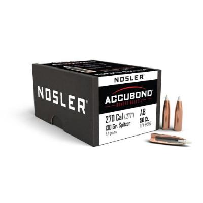 Nosler Geschosse 7mm/.284 130gr AccuBond 50 Stk. - image