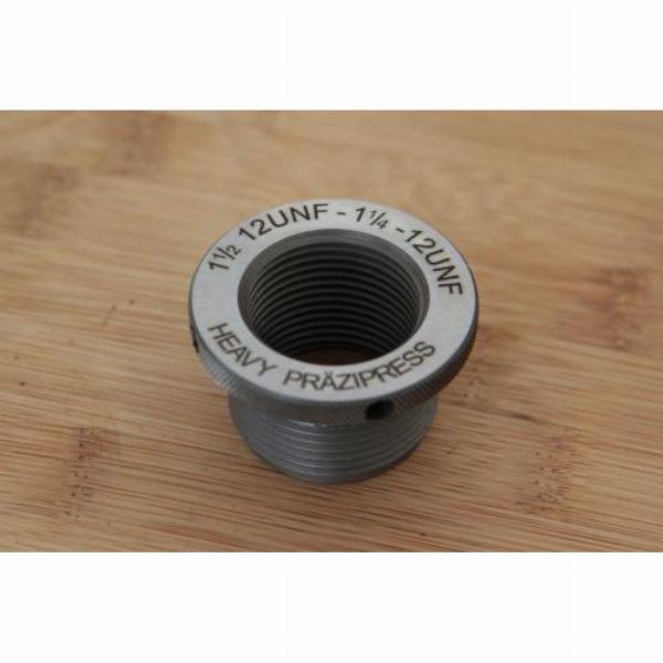 Gewindeadapter Heavy Präzipress 1 1/2-12UNF auf  1 – 14 UNS