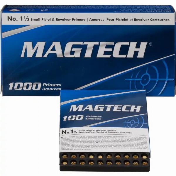 Magtech Zündhütchen Small Pistol 1.000 Stk 1 1/2