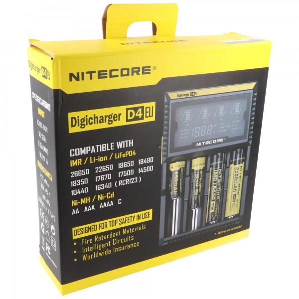 Nitecore Digicharger D4EU - EU-Version