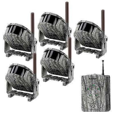 Bestguarder SY-007 PLUS Kabelloses Jagd Alarm mit Ton/Vibration/Led Licht 5 Sensoren - image