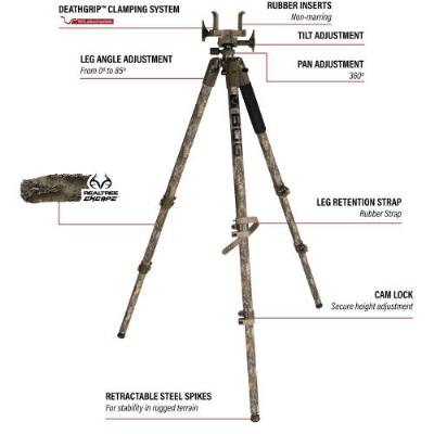 Bog Dreibein Death Grip Camouflage Aluminium - image