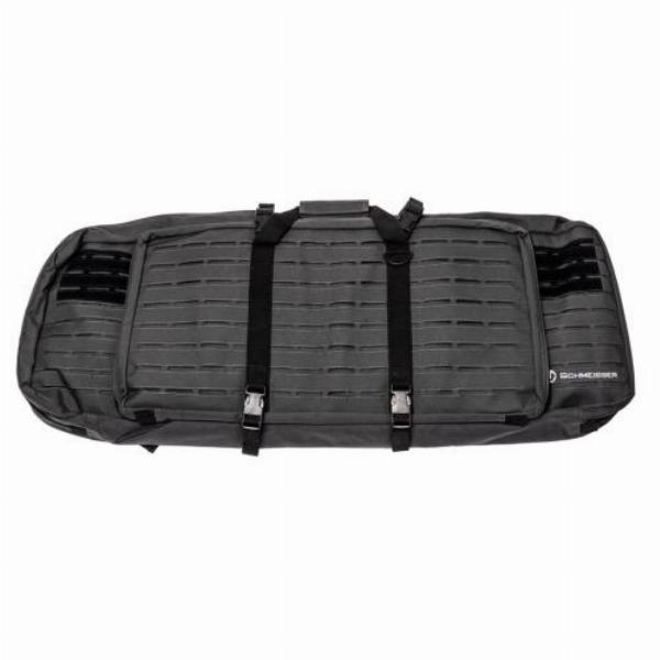Schmeisser Gewehrtransporttasche mit Molle-System M, 96cm, grau