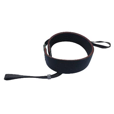 Niggeloh Fernglasgurt Neopren schwarz gerade Form - image