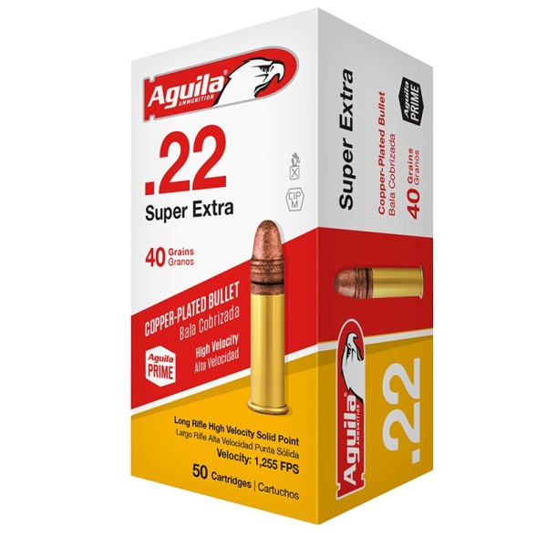 Aquila .22lr Super Extra Solid Point 40grs HV ROT