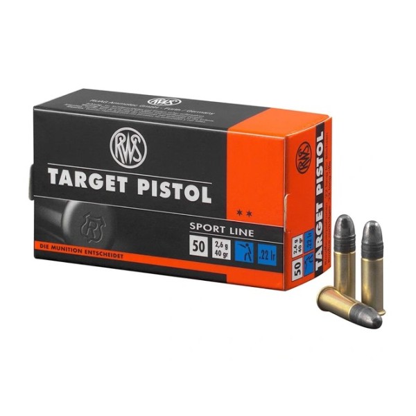 RWS .22lr Target Pistol 40grs Sport Line